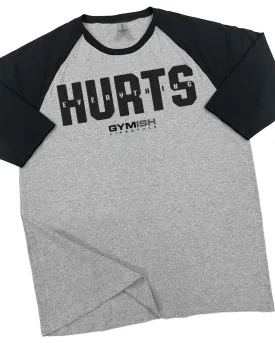 005. RAGLAN Everything Hurts Workout Funny Gym T-Shirt for Men