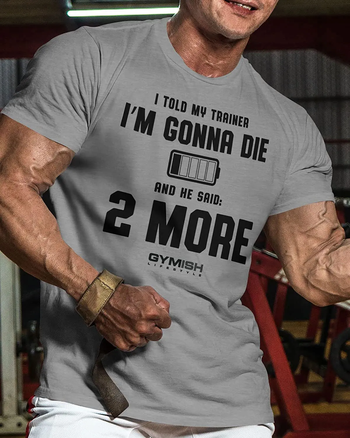 009. Two More Funny Motivational Workout Gym T-Shirt for Men