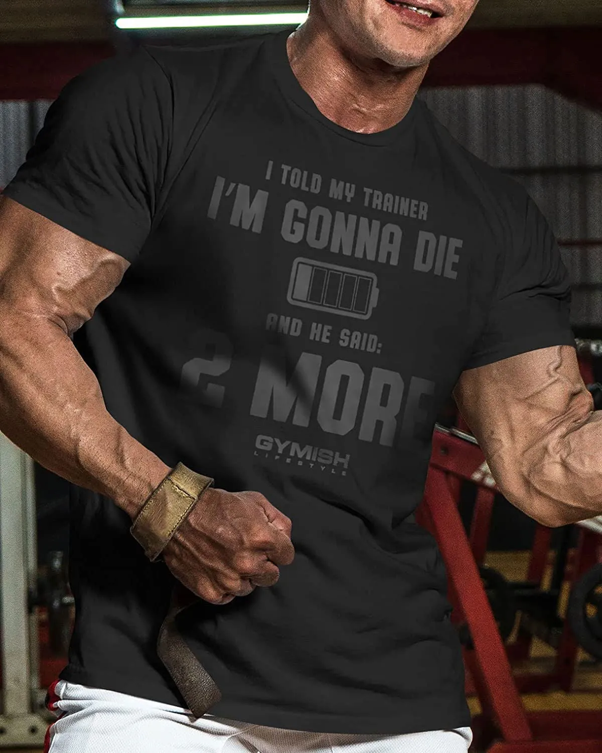 009. Two More Funny Motivational Workout Gym T-Shirt for Men