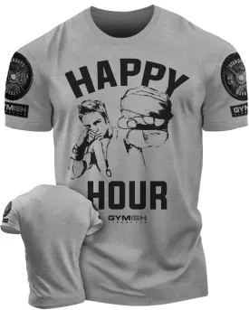 039. Kickboxer Funny Motivational Workout Gym T-Shirt for Men