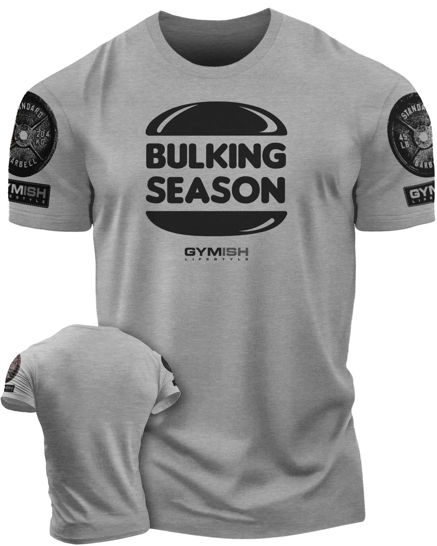 060. Bulking Season Funny Motivational Workout Gym T-Shirt for Men