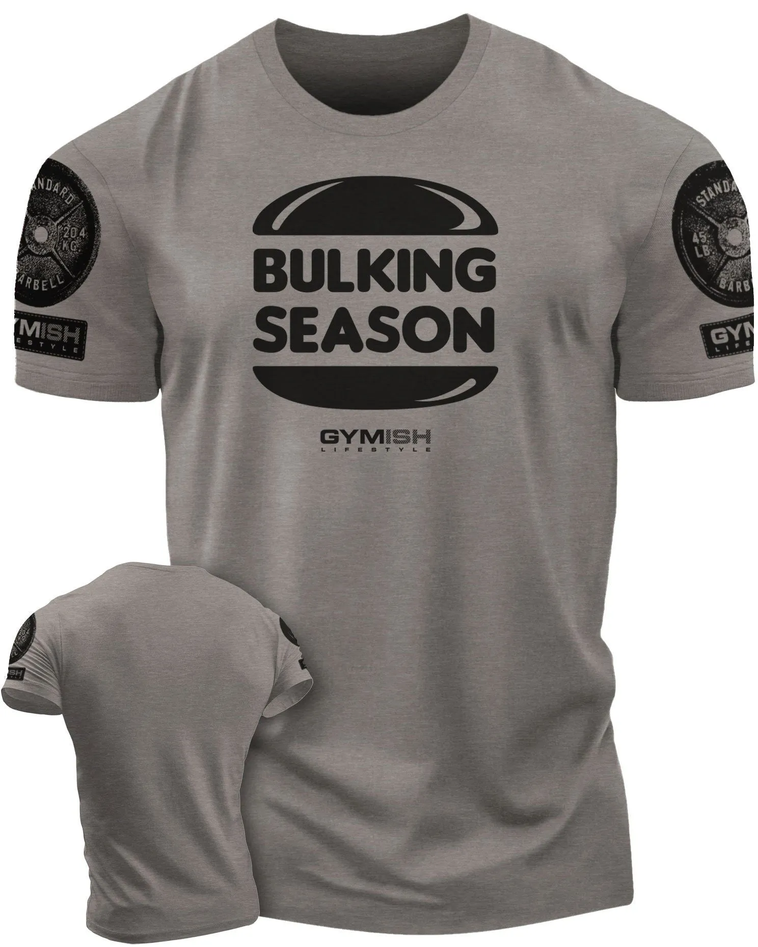 060. Bulking Season Funny Motivational Workout Gym T-Shirt for Men