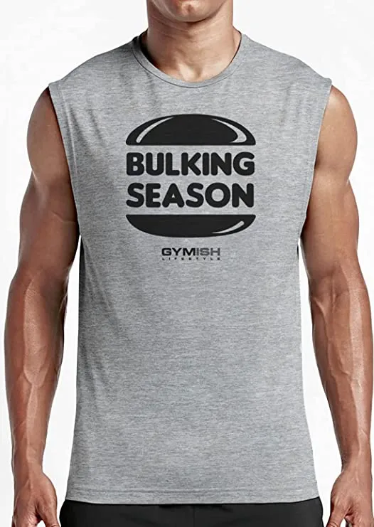060. Bulking Season Workout Muscle Tank Top for Men