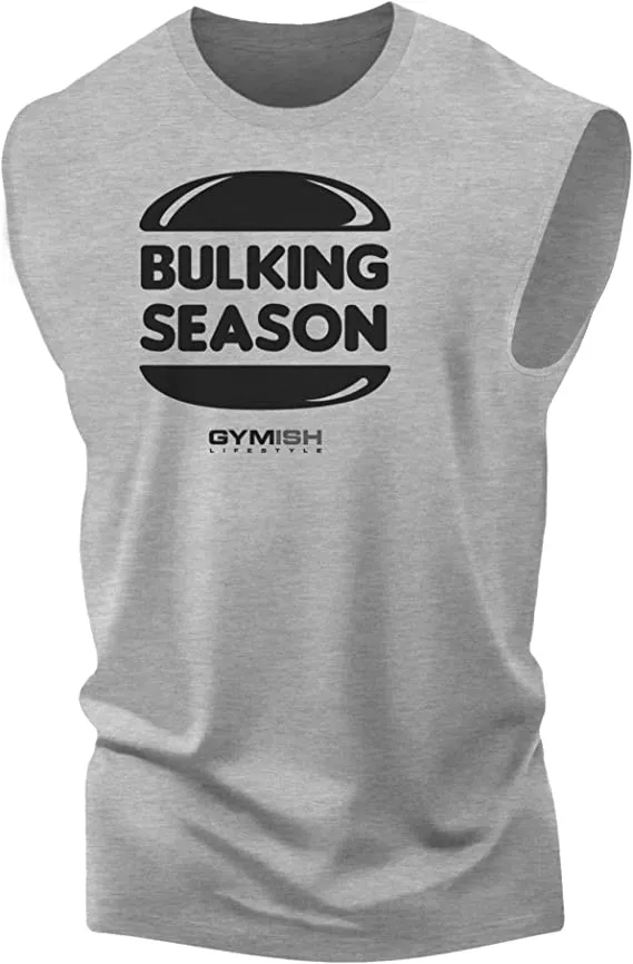 060. Bulking Season Workout Muscle Tank Top for Men