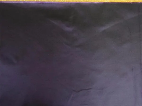 100% SILK DUTCHESS PURPLE X BLACK  58&quot;