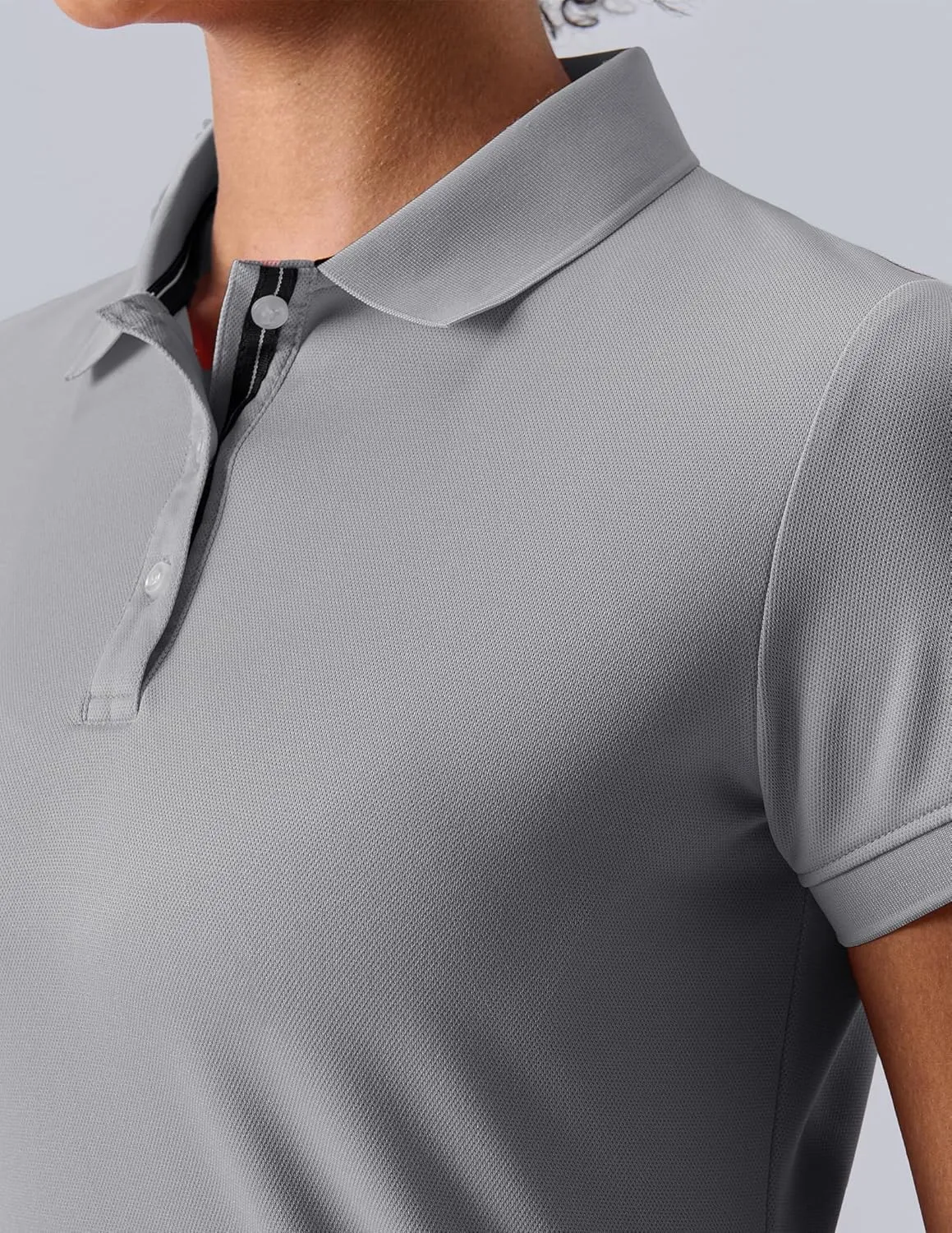 3 Pack Women's Athletic Dry Fit Polo Shirts, Wicking Short Sleeve Collared Golf T Shirt Tennis Tops