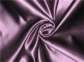 45 MOMME SILK DUTCHESS SATIN FABRIC Aubergine color 54" wide
