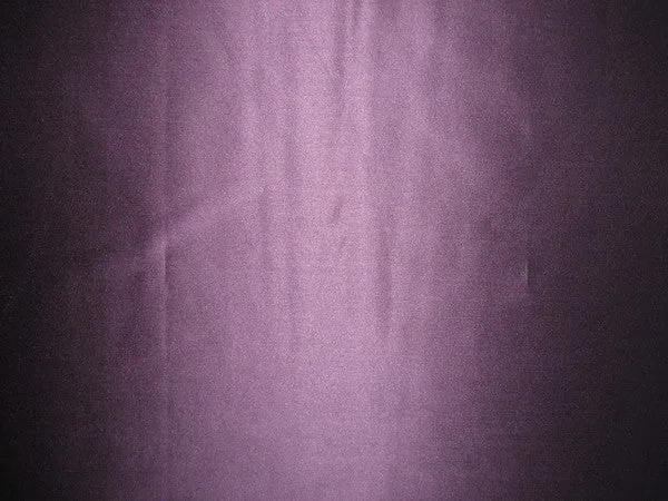 45 MOMME SILK DUTCHESS SATIN FABRIC Aubergine color 54" wide