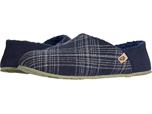 Acorn Men's Parker Plaid Hoodback  Bloom Slippers