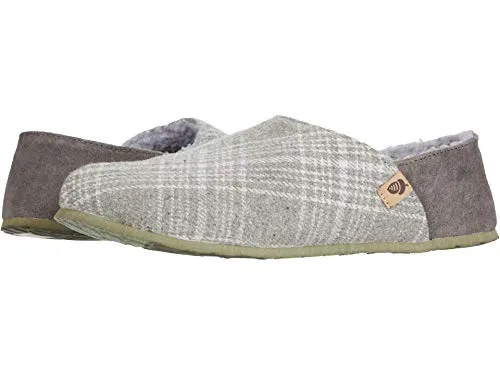 Acorn Men's Parker Plaid Hoodback  Bloom Slippers