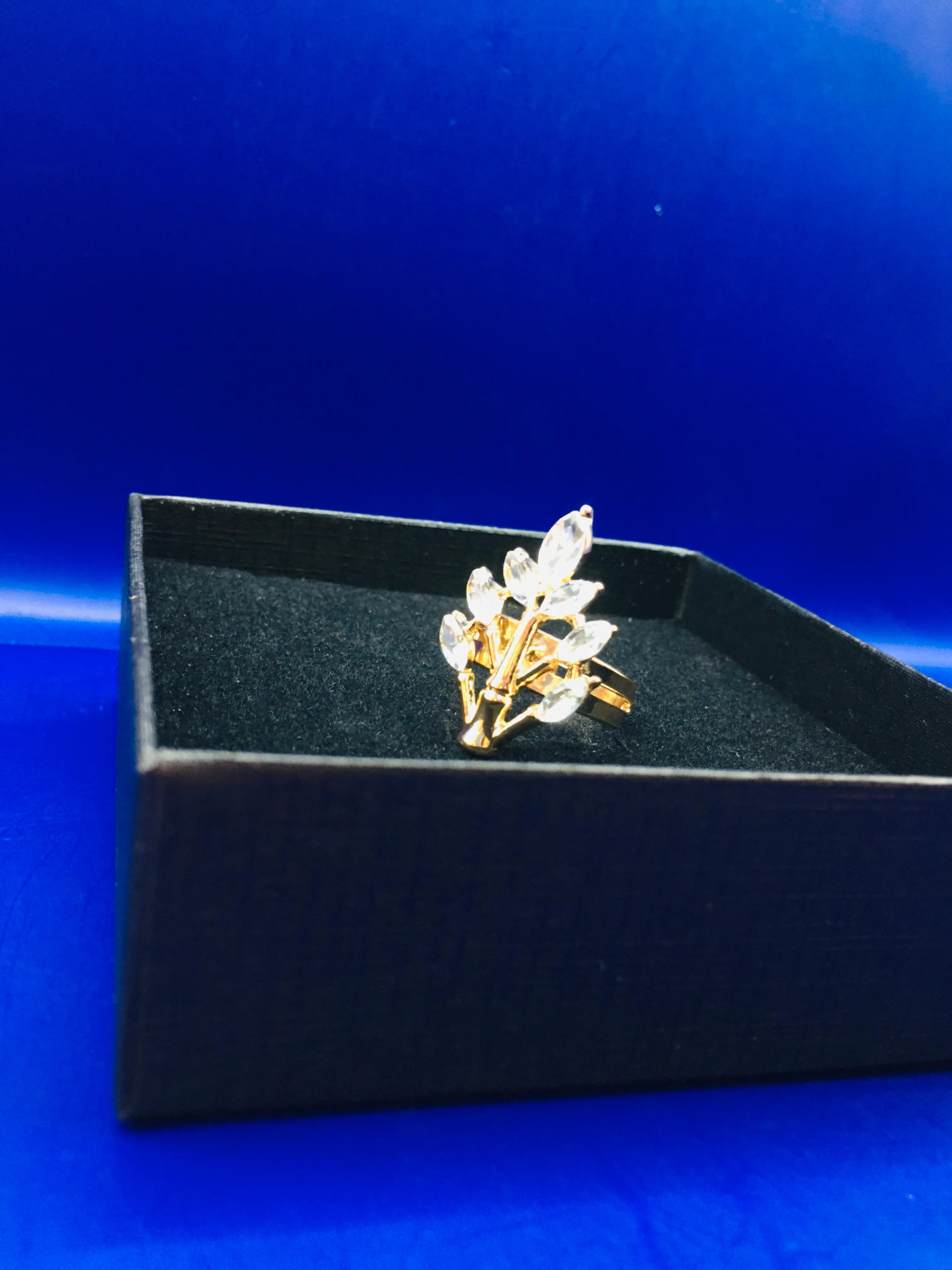 Anu Rose Gold Enamel Ring