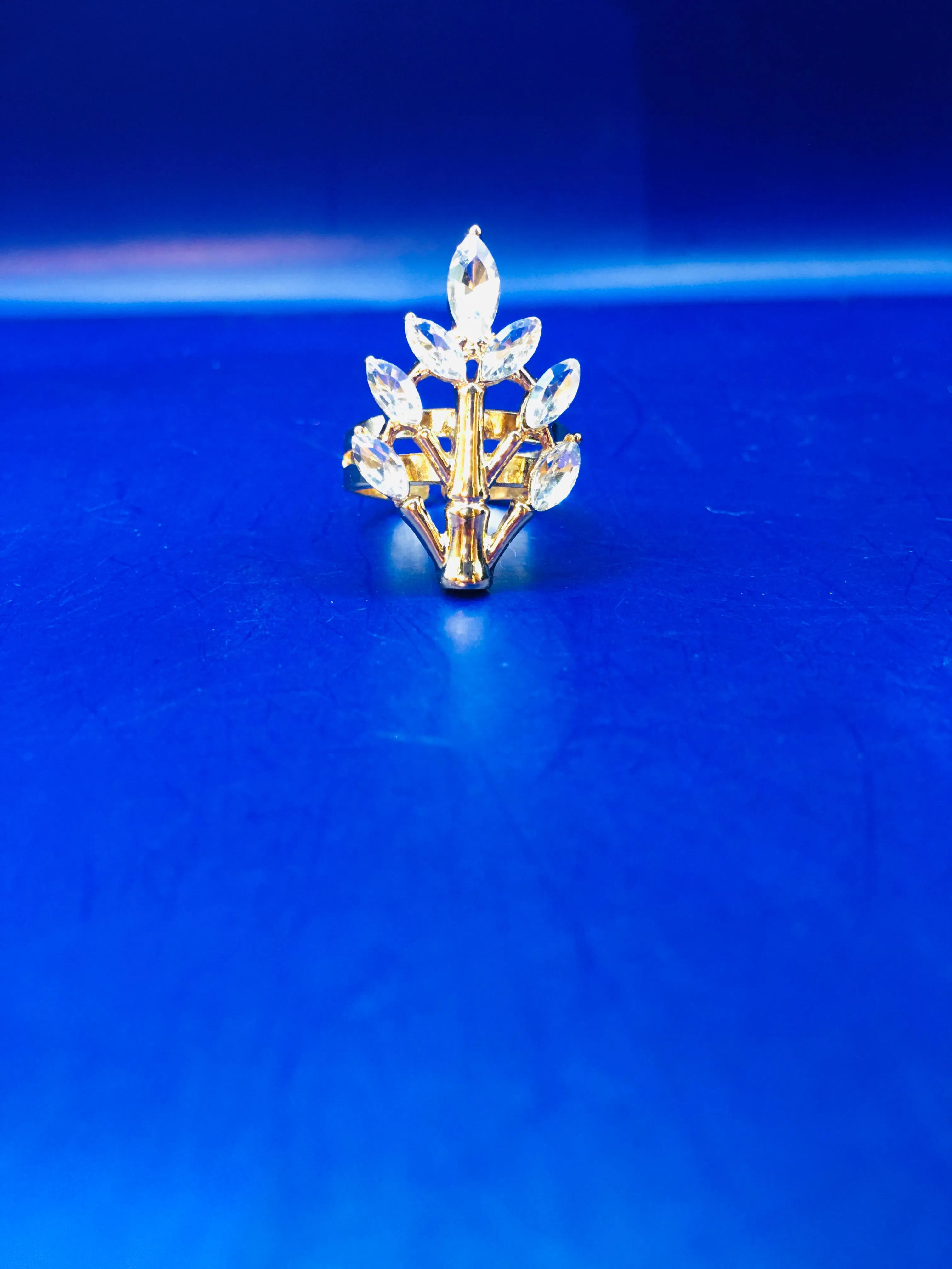 Anu Rose Gold Enamel Ring