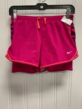 Athletic Shorts By Nike Apparel In Pink, Size:L