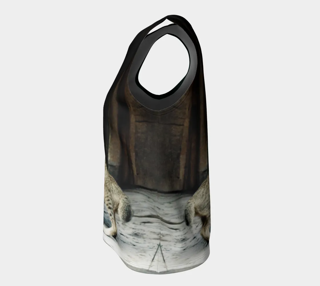 Bali Cat Loose Tank (Long Fit)