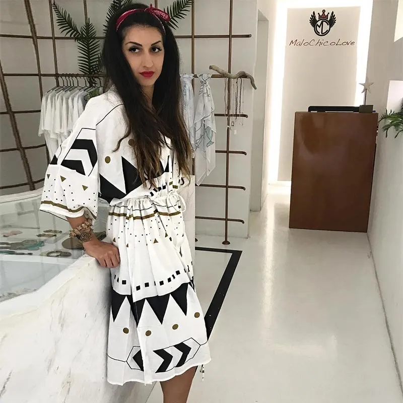 Black and White Beach and Street Cover #Beach Dress #White #Black