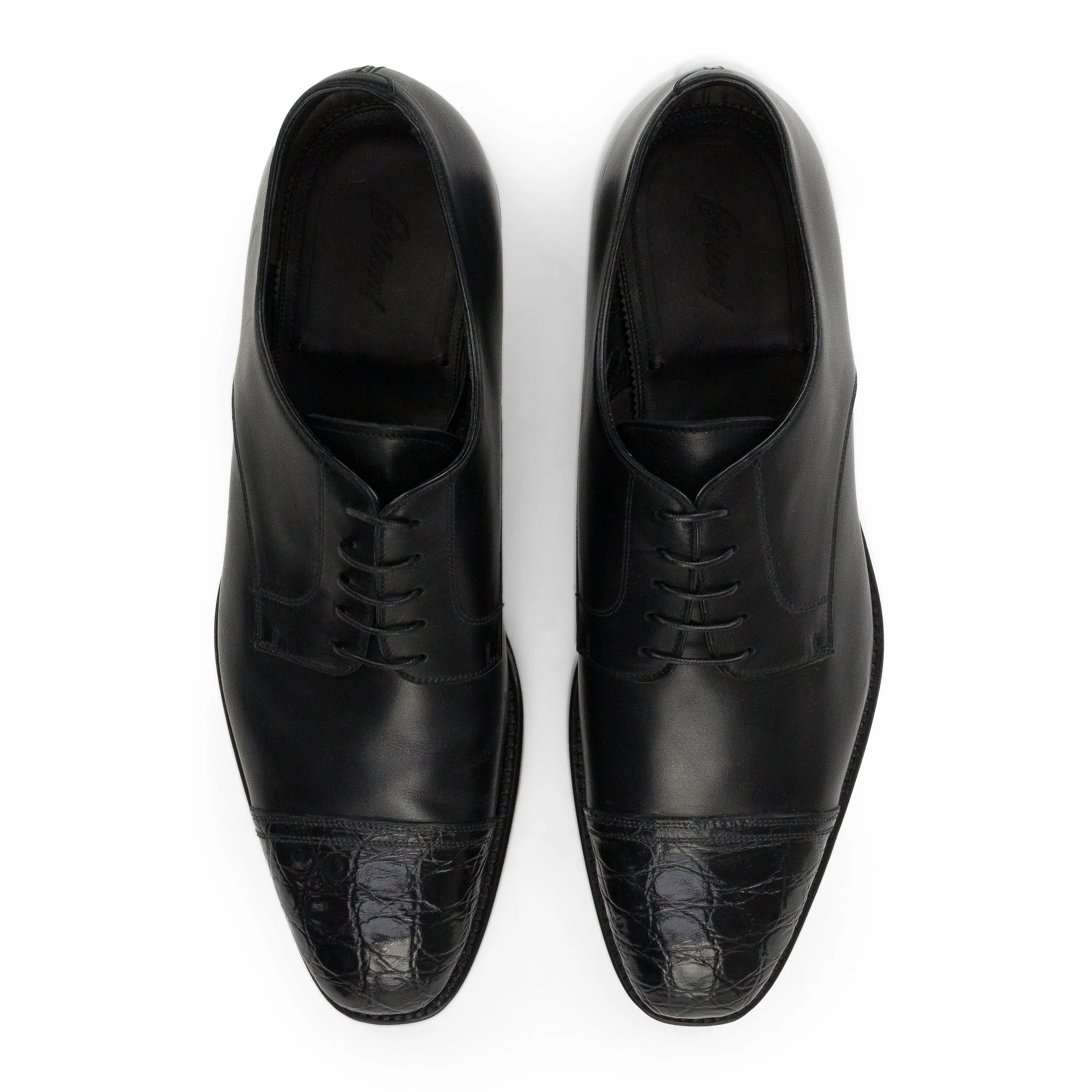 BLACK GENUINE LEATHER DRESS SHOES