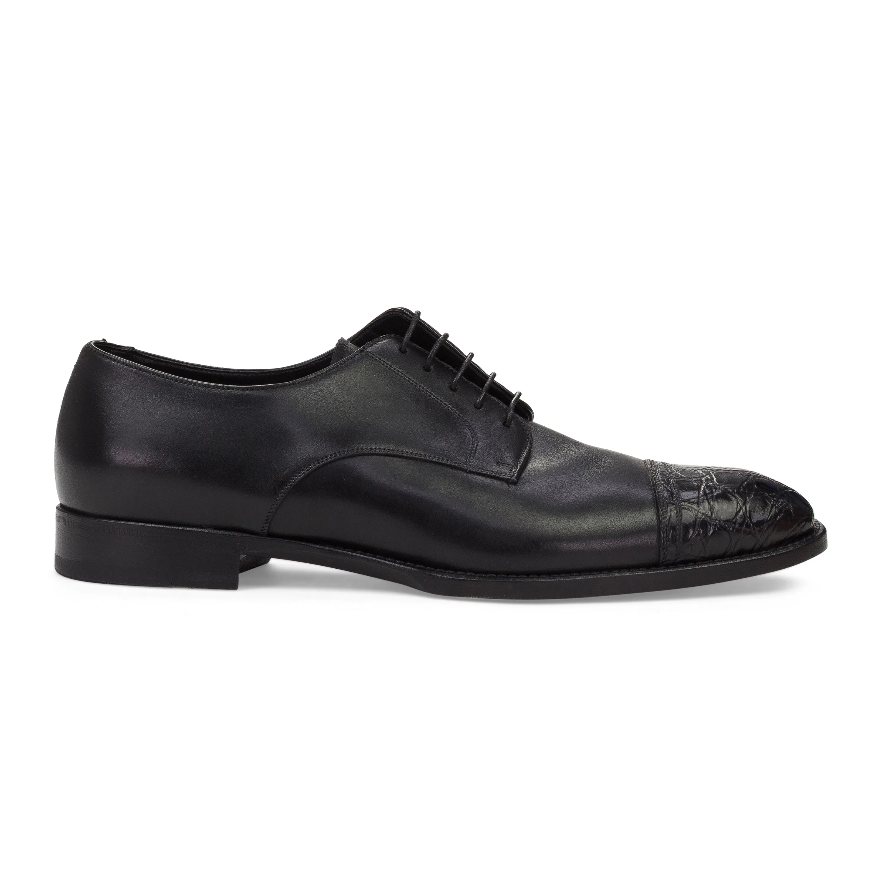 BLACK GENUINE LEATHER DRESS SHOES