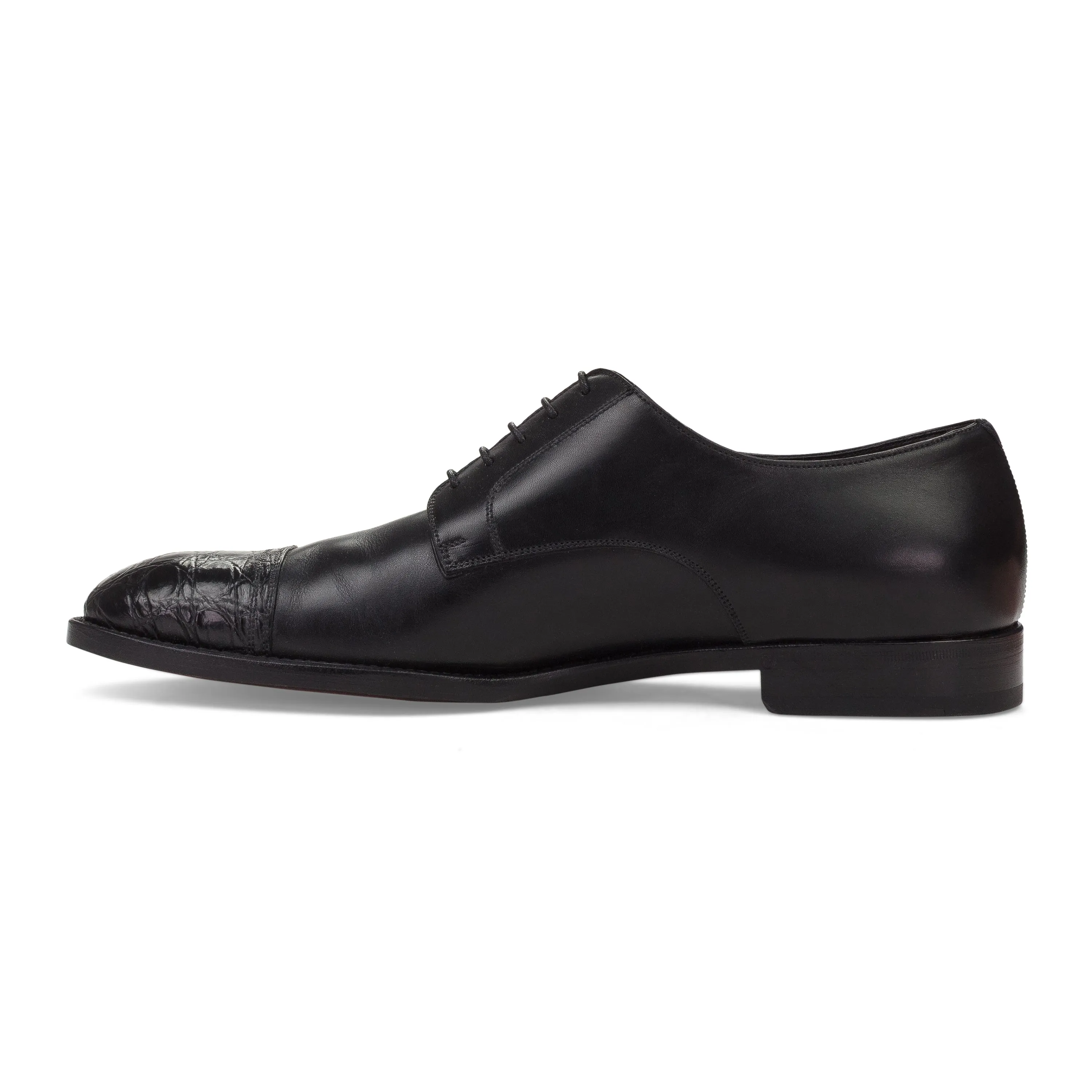 BLACK GENUINE LEATHER DRESS SHOES