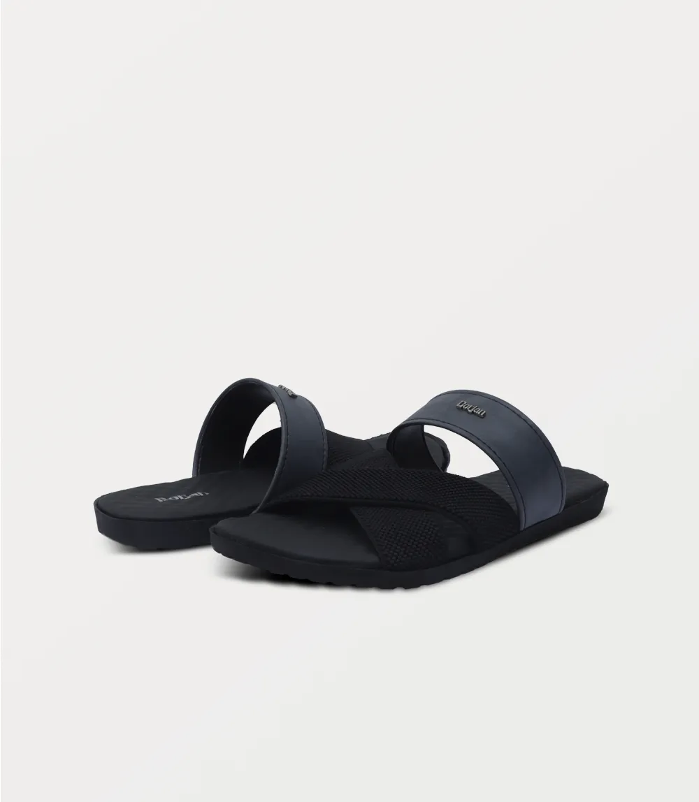 BM6819-BLACK-Men Slipper