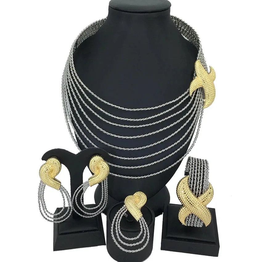 Bold Brazilian Jewelry Sets Handmade Jewelry for Women  Party Gifts