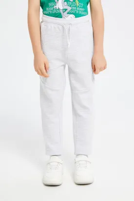 Boys Grey Track Pants