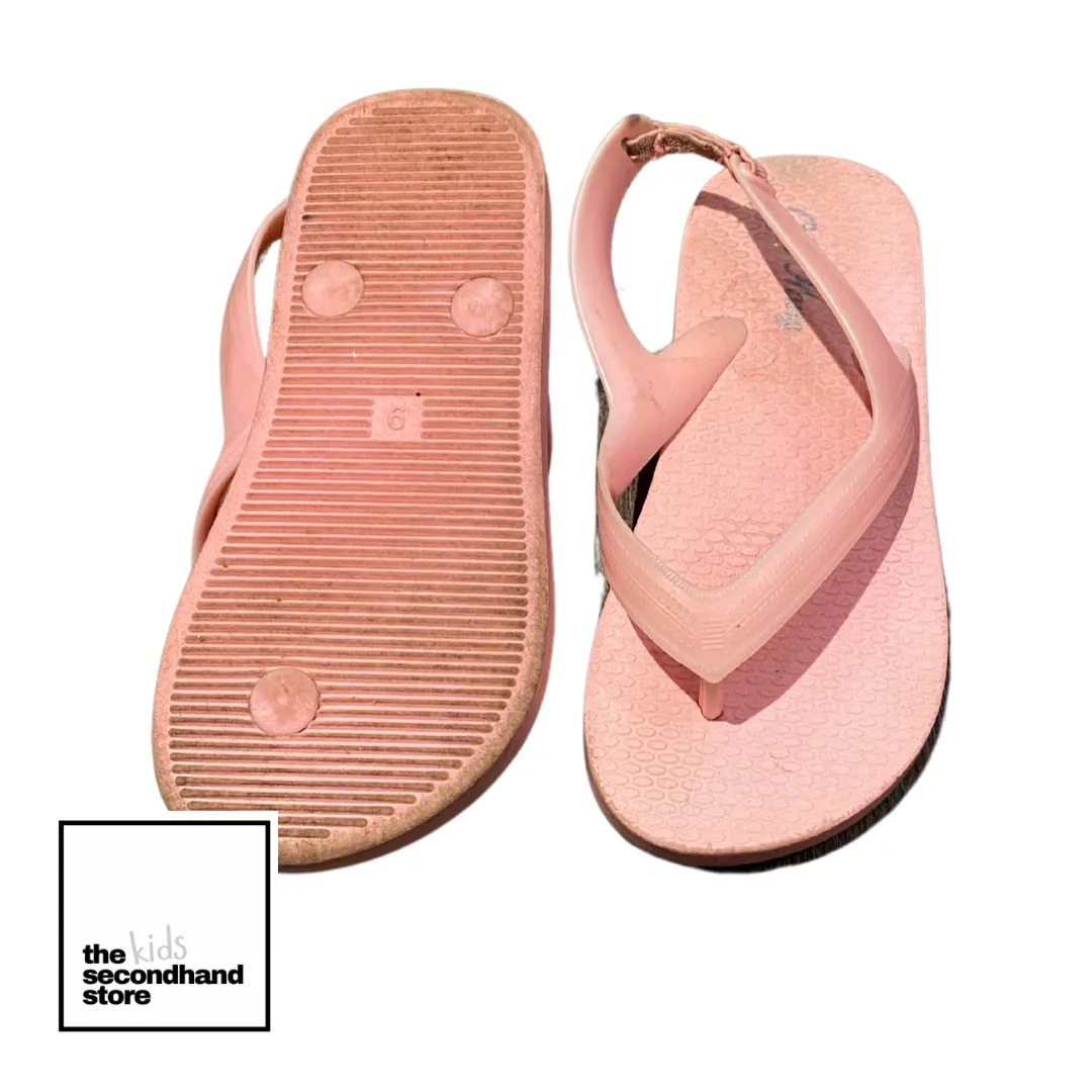 Girl Flip Flops Size 9