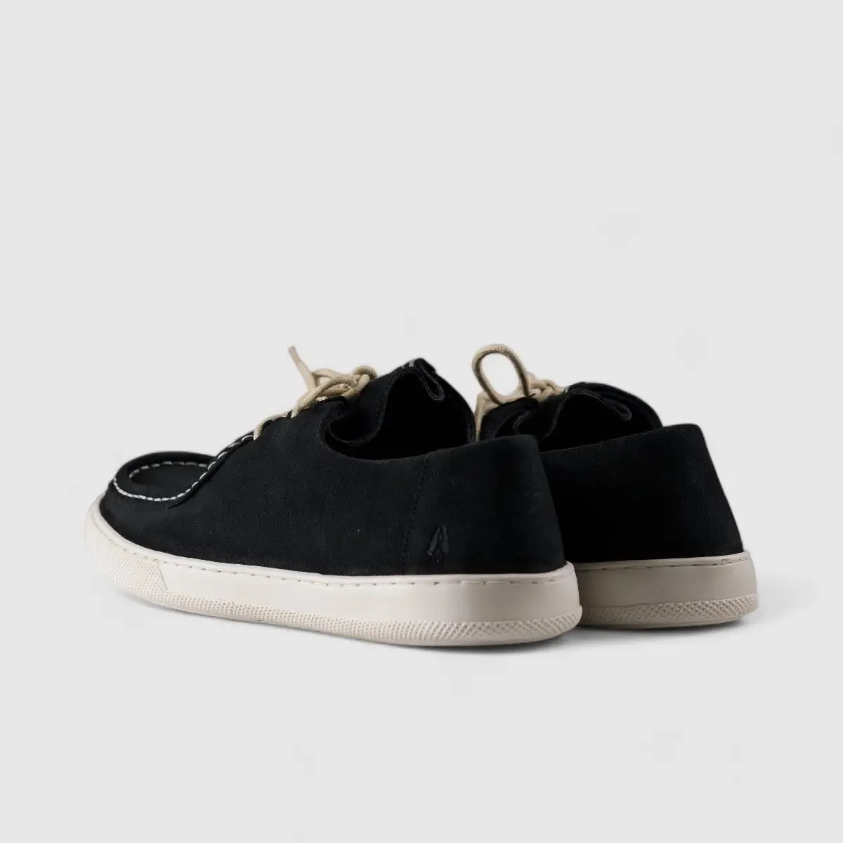 Hp Gideon Oyster Mens Casual Shoe Black 00848