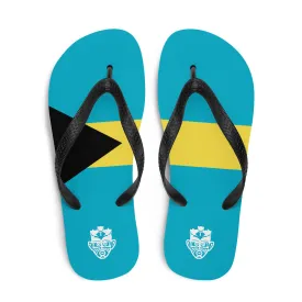 Island Flag - Bahamas Flip Flops