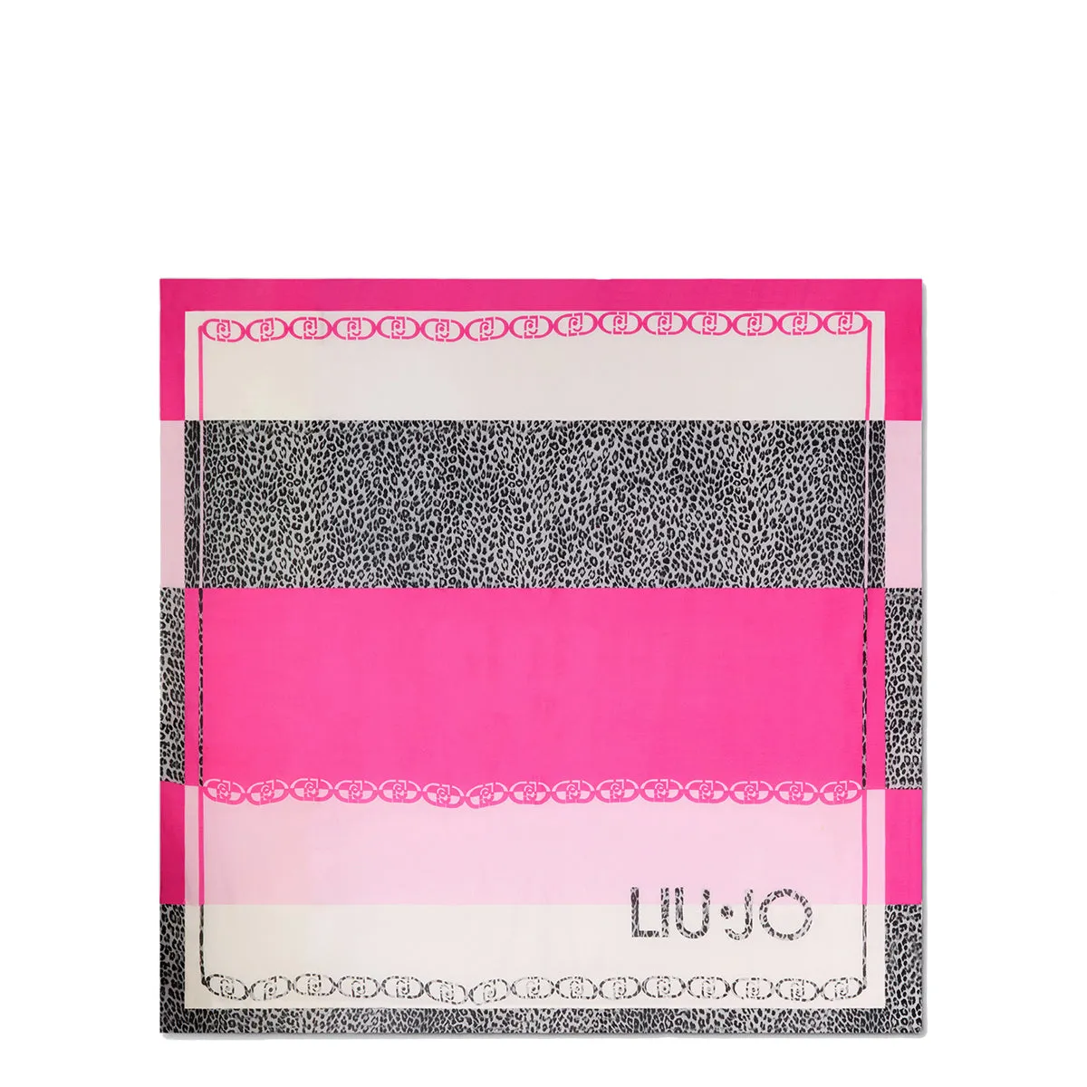 Liu Jo - Foulard animalier Pink Berry - 2A5034T0300 - PINK/BERRY