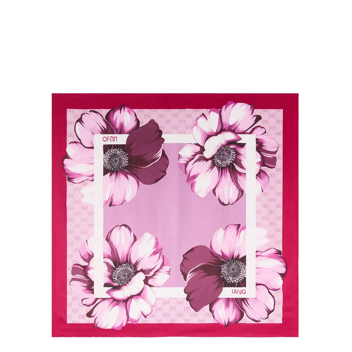 Liu Jo - Foulard floreale Sangria - 2A5027T0300 - SANGRIA