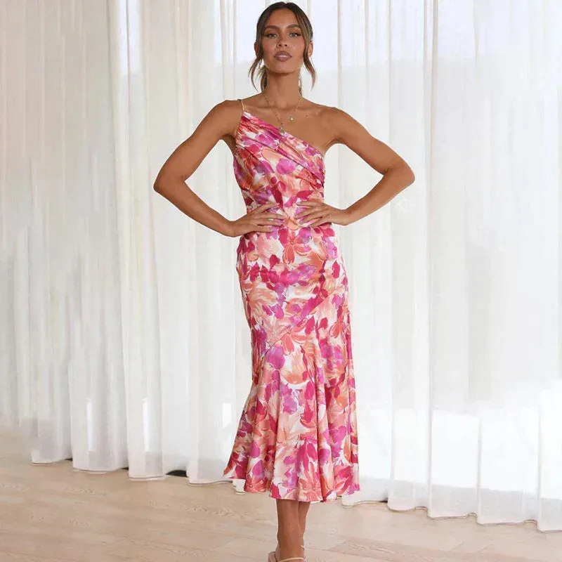 Lovie™ - Asymmetrical Bloom Dress