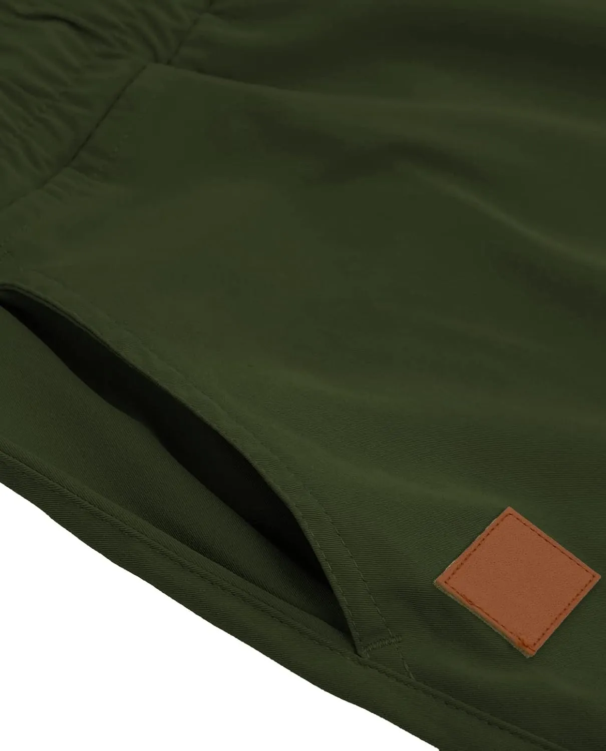 Men's Casual Classic Fit Athletic Workout Golf Cotton Cargo Shorts With 4 Pockets for Summer Beach