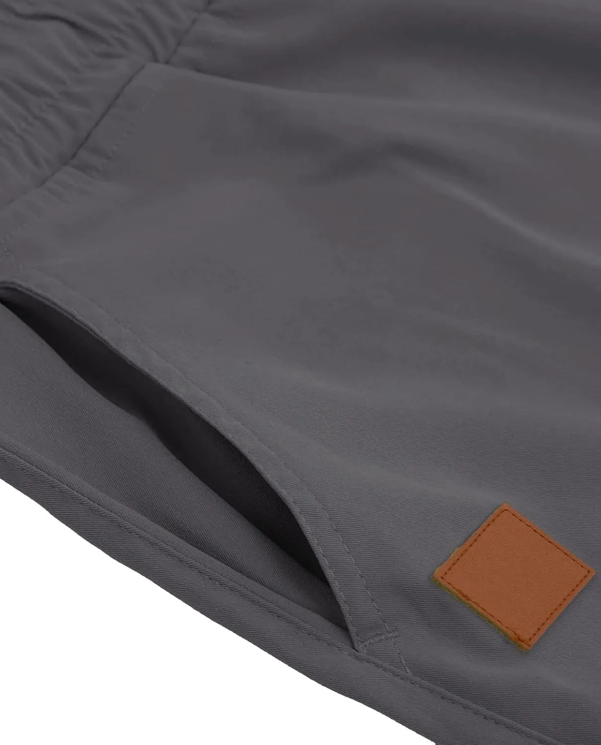 Men's Casual Classic Fit Athletic Workout Golf Cotton Cargo Shorts With 4 Pockets for Summer Beach