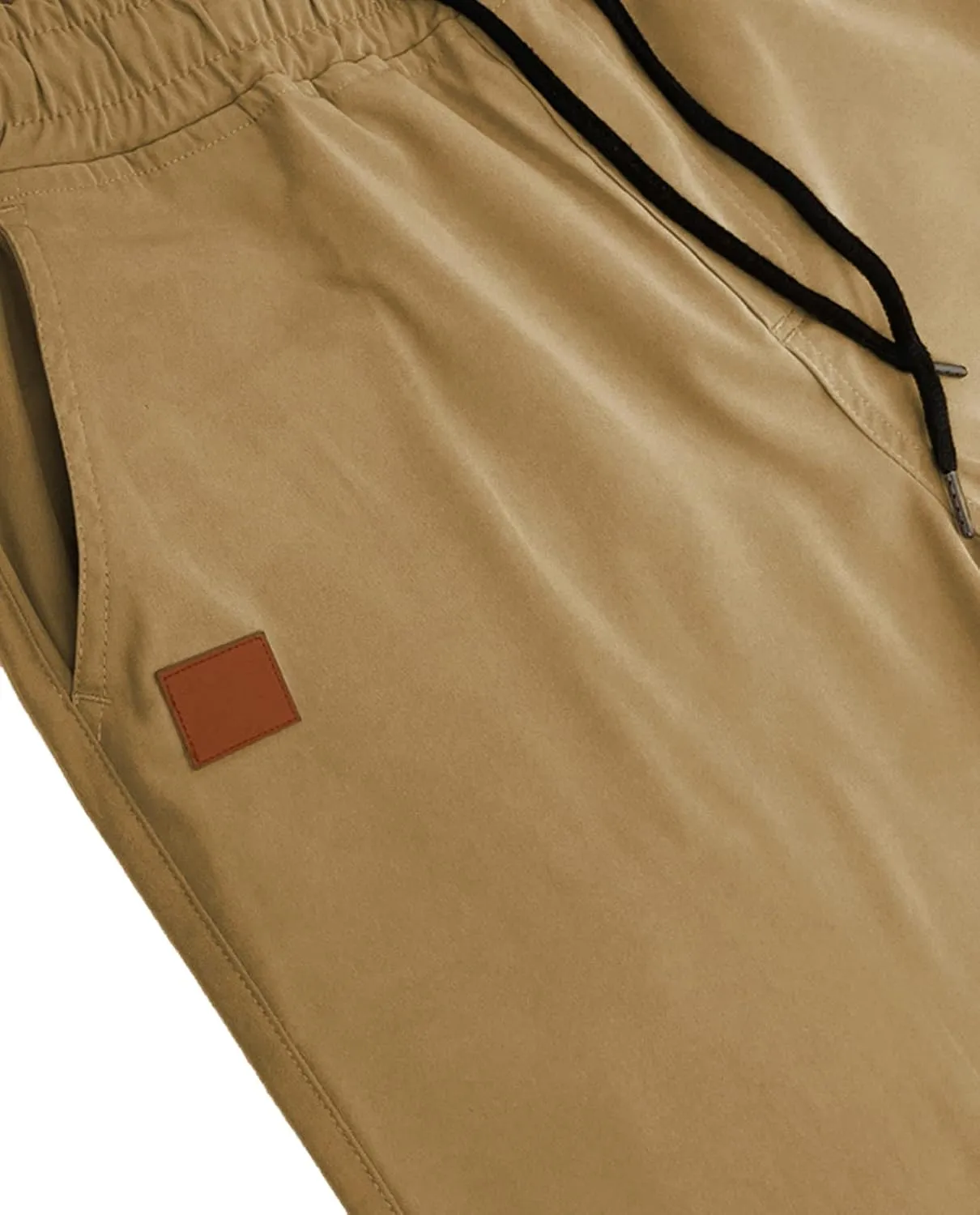 Men's Casual Classic Fit Athletic Workout Golf Cotton Cargo Shorts With 4 Pockets for Summer Beach