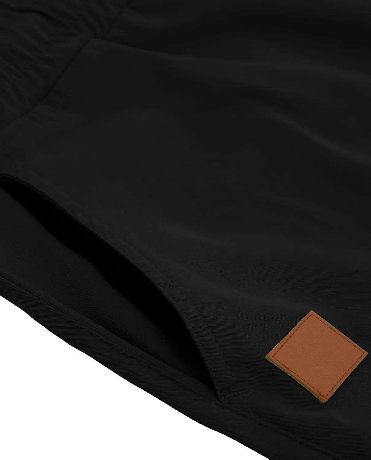 Men's Casual Classic Fit Athletic Workout Golf Cotton Cargo Shorts With 4 Pockets for Summer Beach