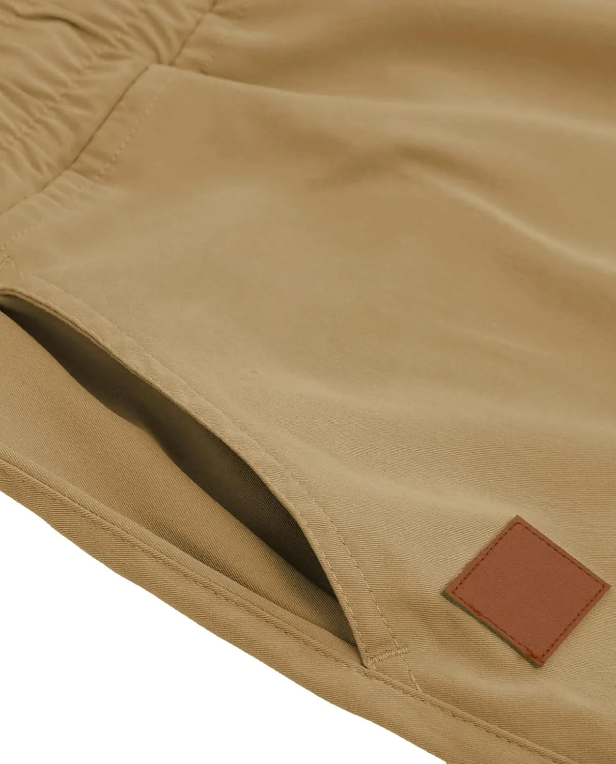 Men's Casual Classic Fit Athletic Workout Golf Cotton Cargo Shorts With 4 Pockets for Summer Beach