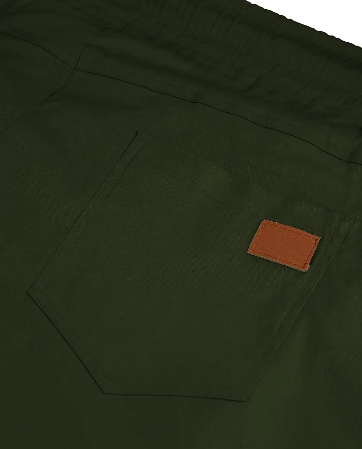 Men's Casual Classic Fit Athletic Workout Golf Cotton Cargo Shorts With 4 Pockets for Summer Beach