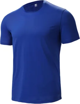 Mens Short Sleeve Quick Dry Moisture Wicking Active Crew Neck T Shirt - Athletic Running Gym Workout Tee Tops