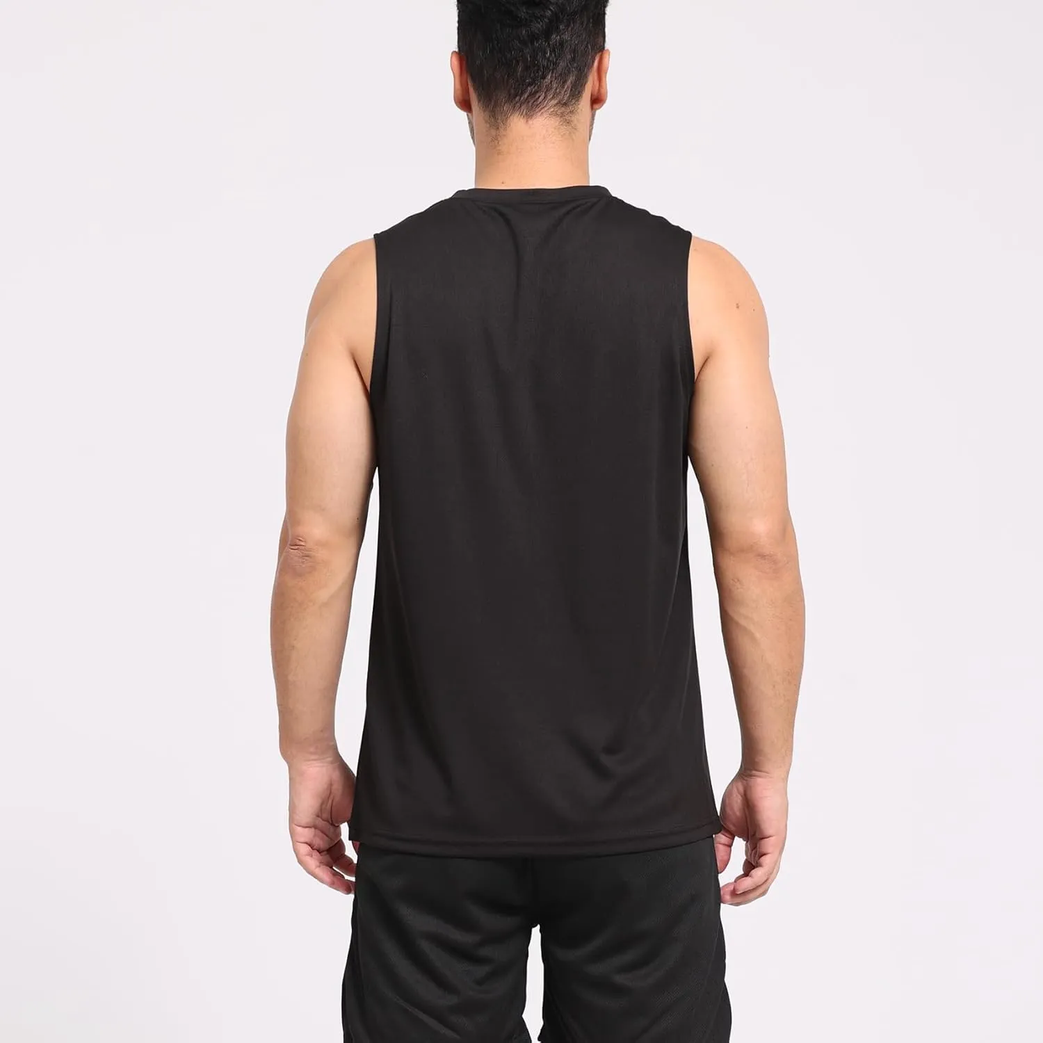 Men's Workout Tank Top 3/4 Pack Quick Dry Fit Muscle Sleeveless Breathable T-Shirt for Gym Bodybuilding