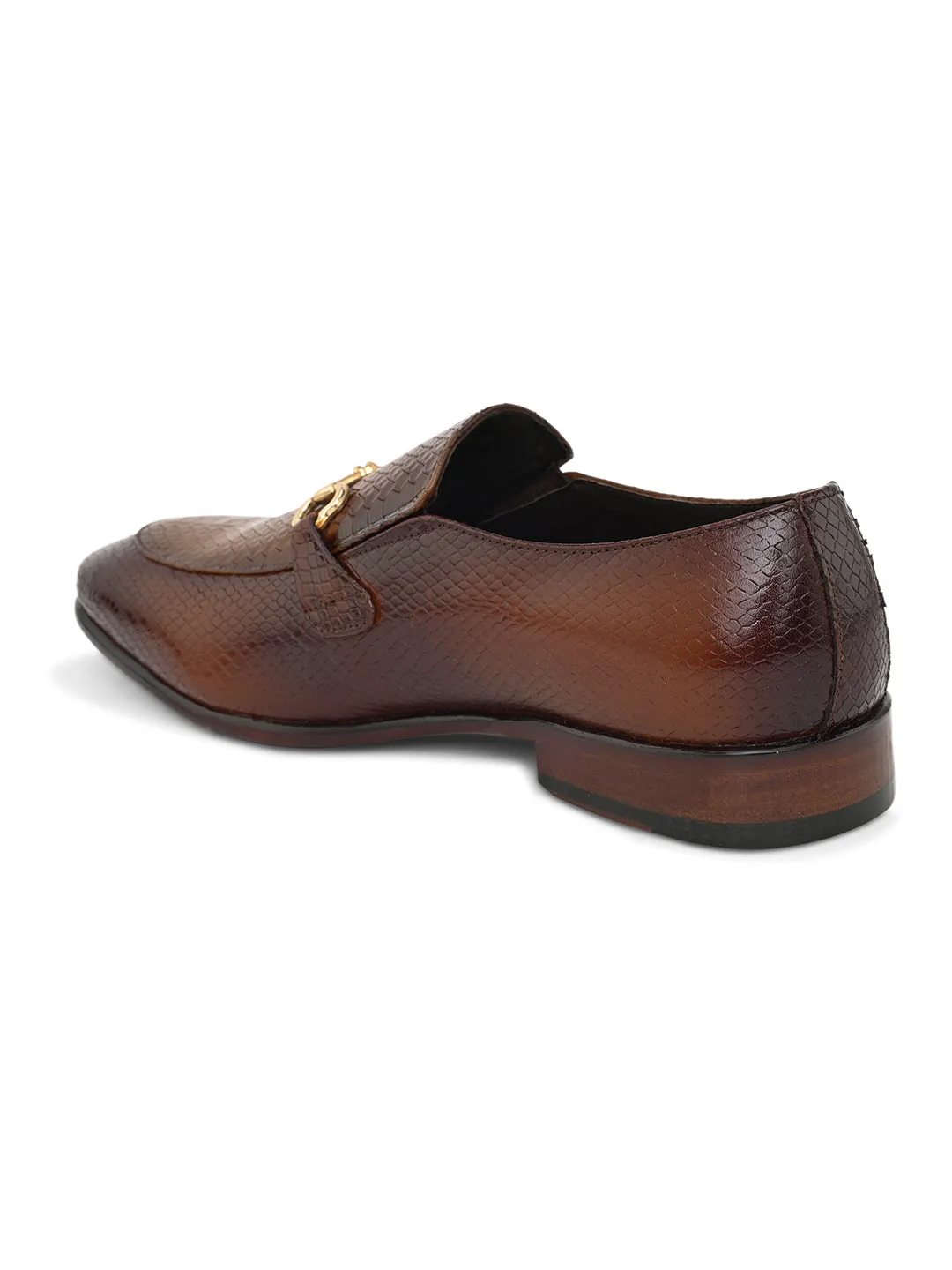 Pelle Albero Men Designer Tan Moccasin