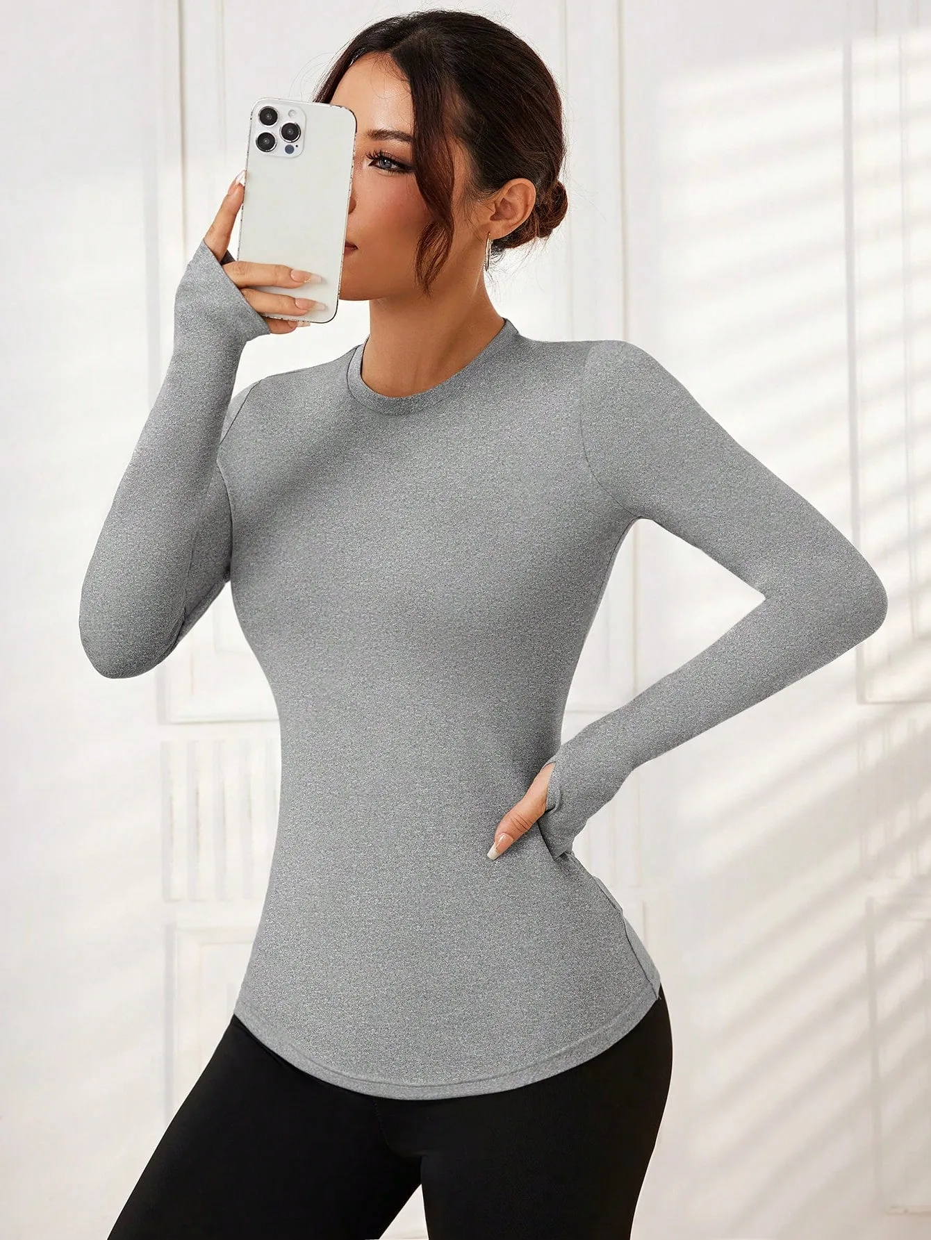 Round Neck Active T-shirt FW23