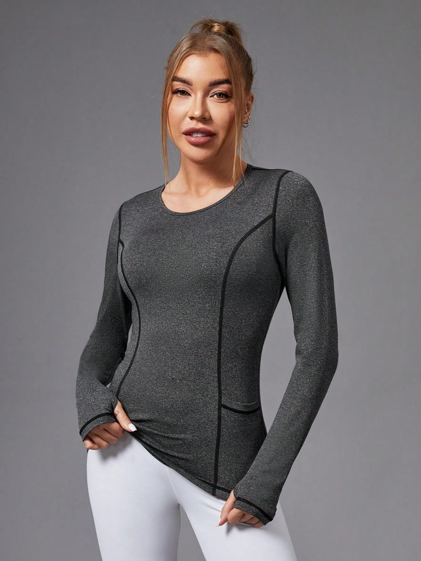 Round Neck Active T-shirt FW23