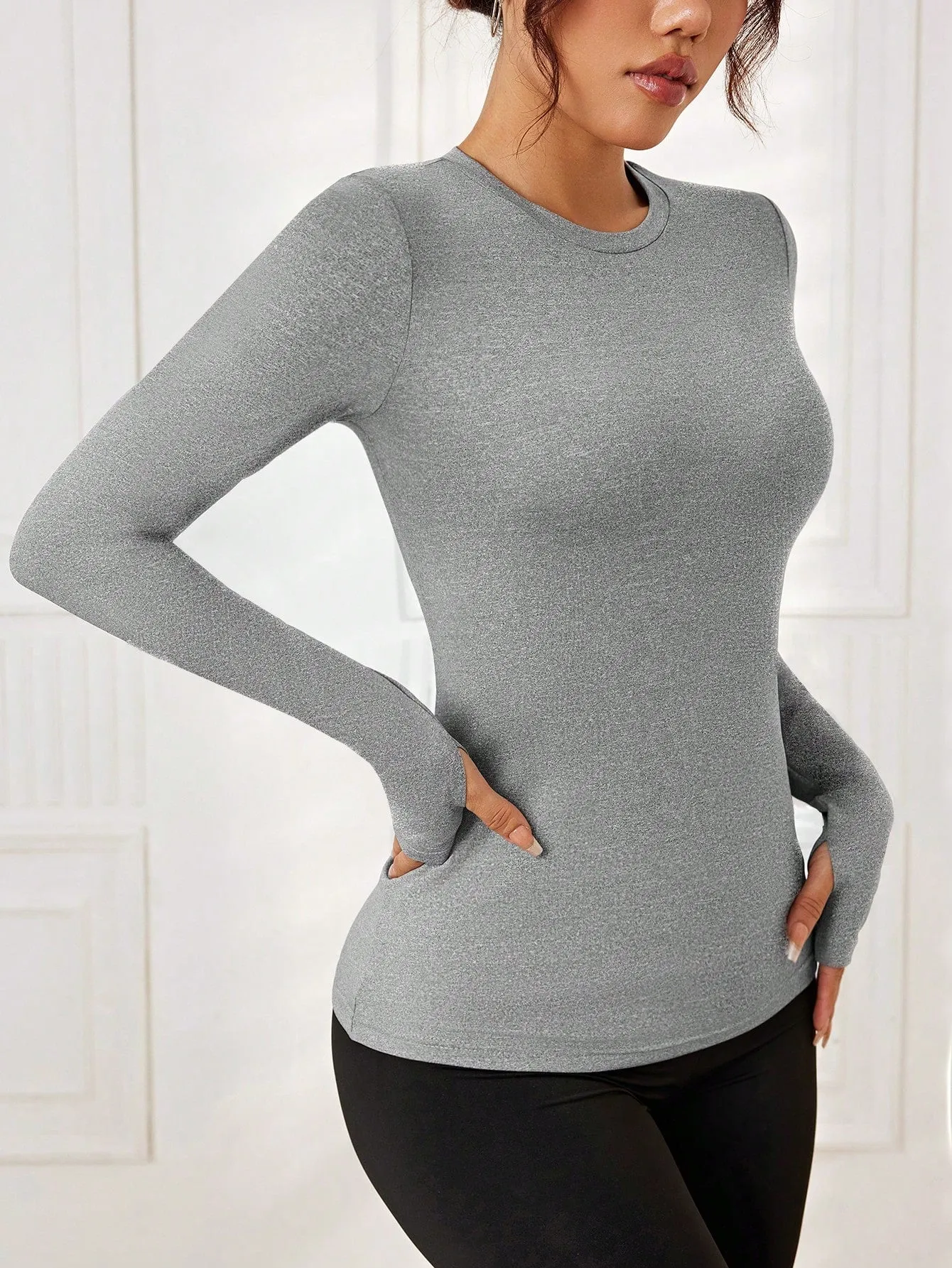 Round Neck Active T-shirt FW23