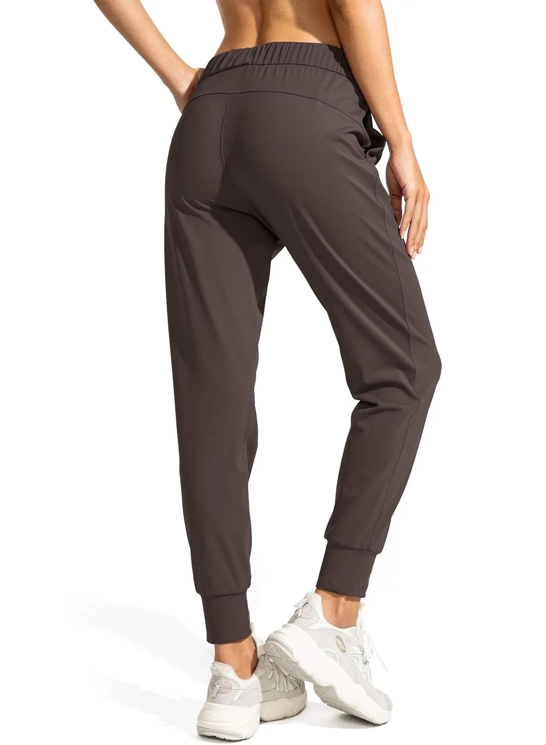 SANTINY Women's Joggers Pants Pockets Drawstring Running Sweatpants for Women Lounge Workout Jogging