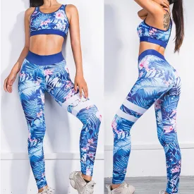 Seamless Yoga Set Sports Bra and Leggings