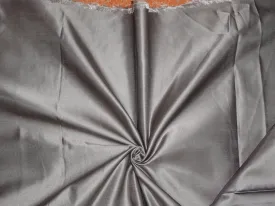SILK DUTCHESS STEEL GREY X WHITE 58" wide B2#15[5]