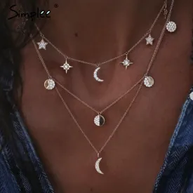 Simplee Classic moon multilayer statement