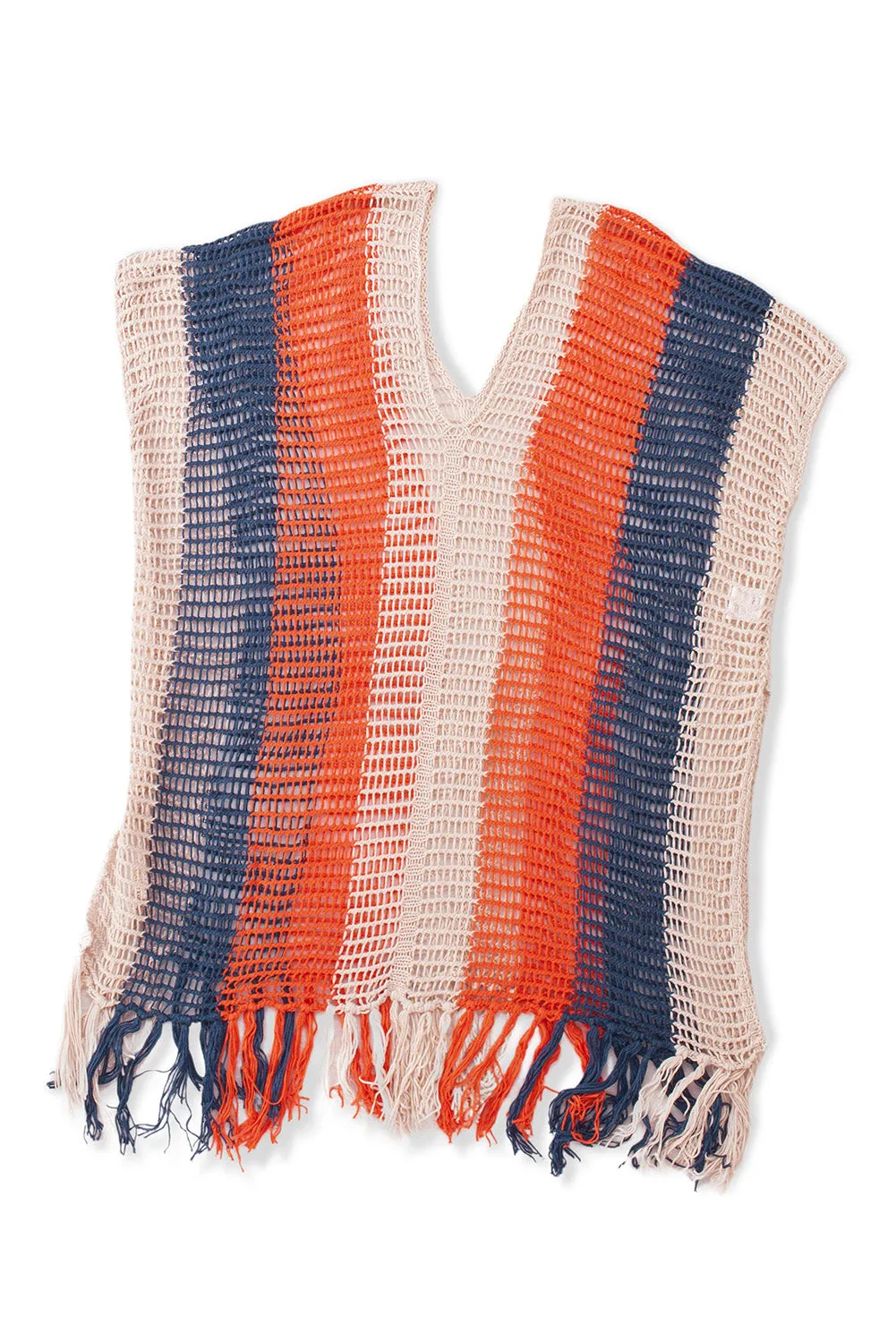 Tassel Crochet Beach Cover Up