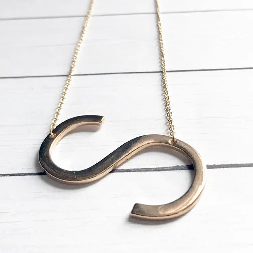 The Letter Monogram Necklace