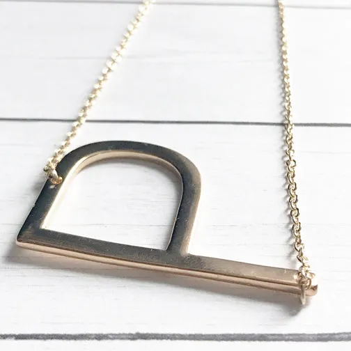 The Letter Monogram Necklace